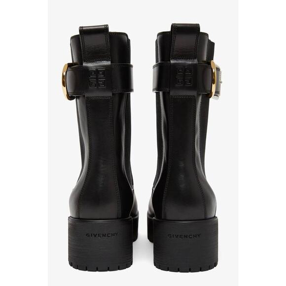 Givenchy Voyou Chelsea Ankle Boots in Black 37.5 - Picture 4 of 5